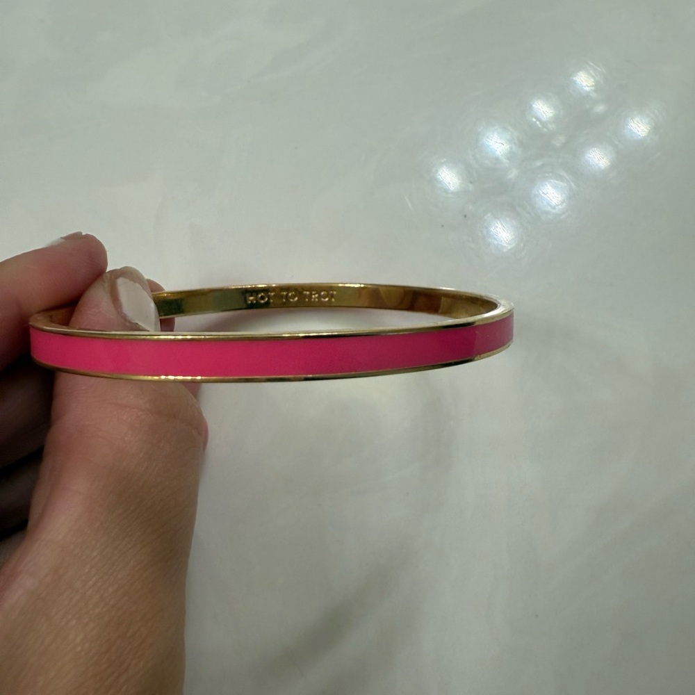 kate spade Pink and Gold Bracelet